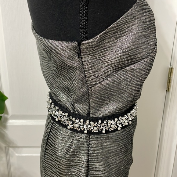 Metallic Cocktail Dress - Picture 3 of 12